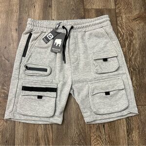 American Stitch Grey Shorts Cargo Pockets